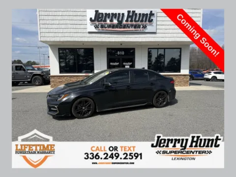 Black 2021 Toyota Corolla SE for sale in Lexington, NC