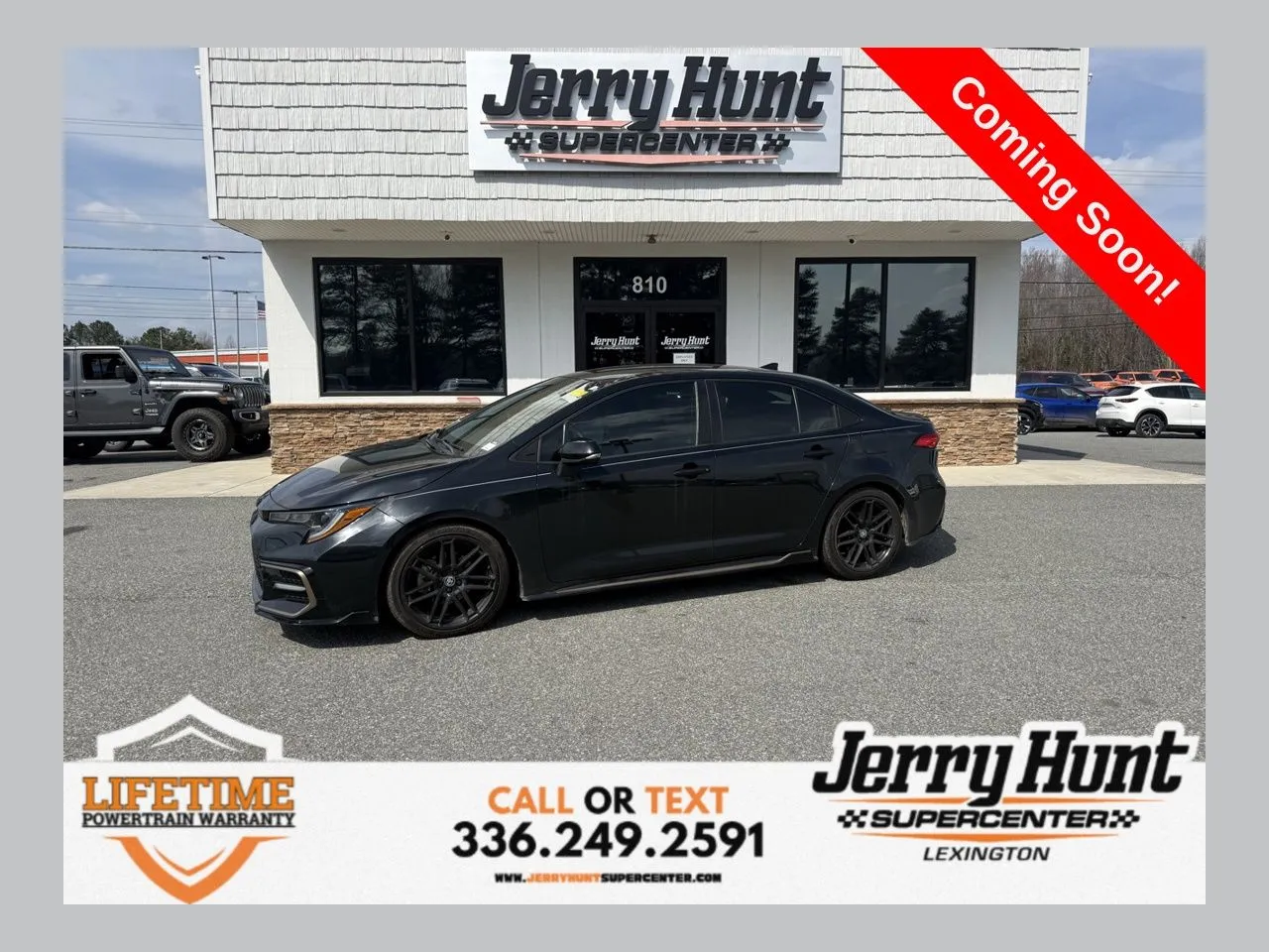 Black 2021 Toyota Corolla SE for sale in Lexington, NC