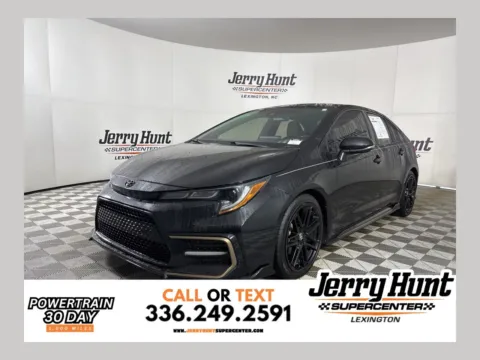 Black 2021 Toyota Corolla SE for sale in Lexington, NC