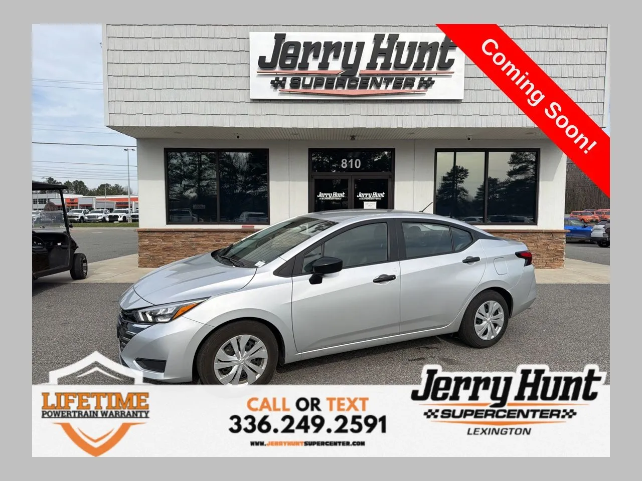 Silver 2025 Nissan Versa 1.6 S for sale in Lexington, NC