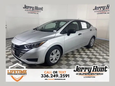 Silver 2025 Nissan Versa 1.6 S for sale in Lexington, NC