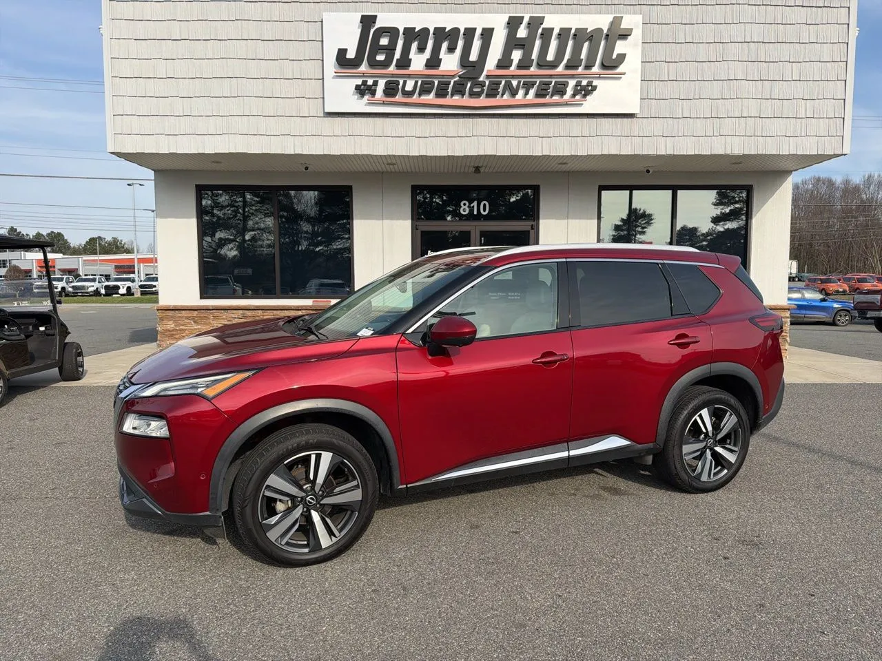 Red 2023 Nissan Rogue SL for sale in Lexington, NC