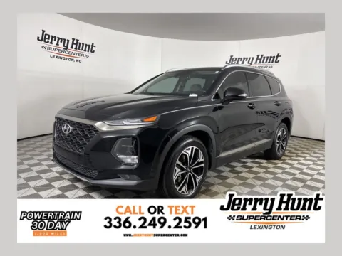 Black 2019 Hyundai Santa Fe Ultimate for sale in Lexington, NC