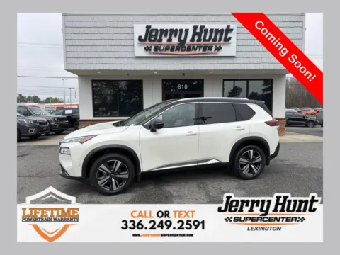 White 2023 Nissan Rogue SL for sale in Lexington, NC
