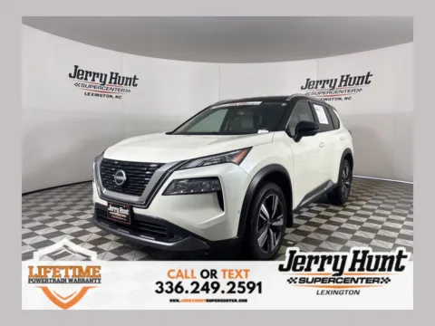 White 2023 Nissan Rogue SL for sale in Lexington, NC