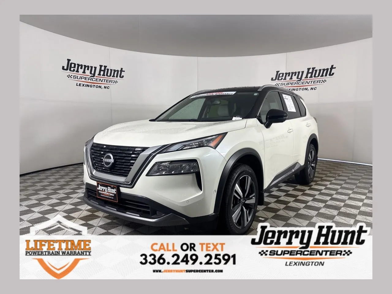 White 2023 Nissan Rogue SL for sale in Lexington, NC