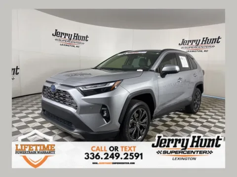 Silver 2024 Toyota RAV4 Hybrid Limited for sale in Lexington, NC