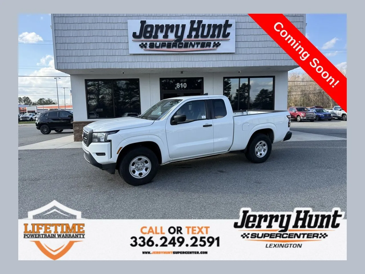 White 2022 Nissan Frontier S for sale in Lexington, NC