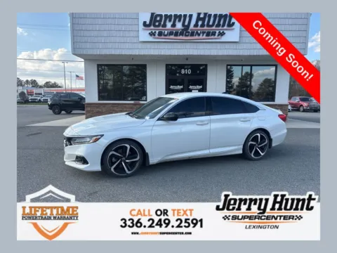 White 2022 Honda Accord Sport for sale in Lexington, NC