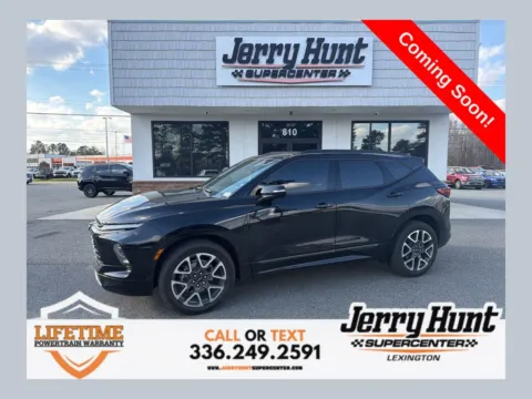 Black 2023 Chevrolet Blazer RS for sale in Lexington, NC