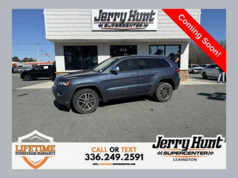Blue 2021 Jeep Grand Cherokee Limited for sale in Lexington, NC