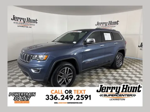 Blue 2021 Jeep Grand Cherokee Limited for sale in Lexington, NC