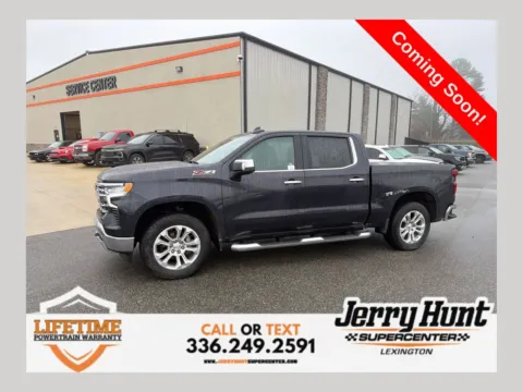 Gray 2022 Chevrolet Silverado 1500 LTZ for sale in Lexington, NC