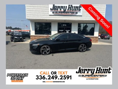 Black 2021 Honda Accord Sport Special Edition for sale in Lexington, NC