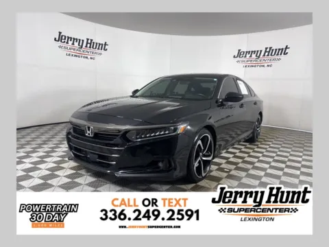 Black 2021 Honda Accord Sport Special Edition for sale in Lexington, NC