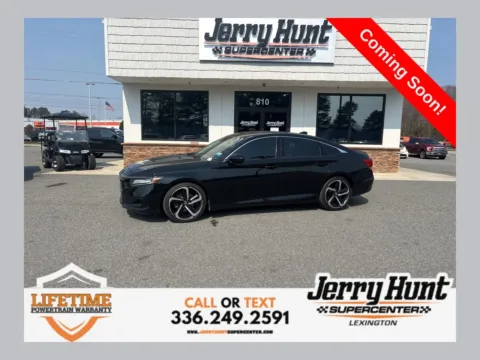 Black 2021 Honda Accord Sport Special Edition for sale in Lexington, NC