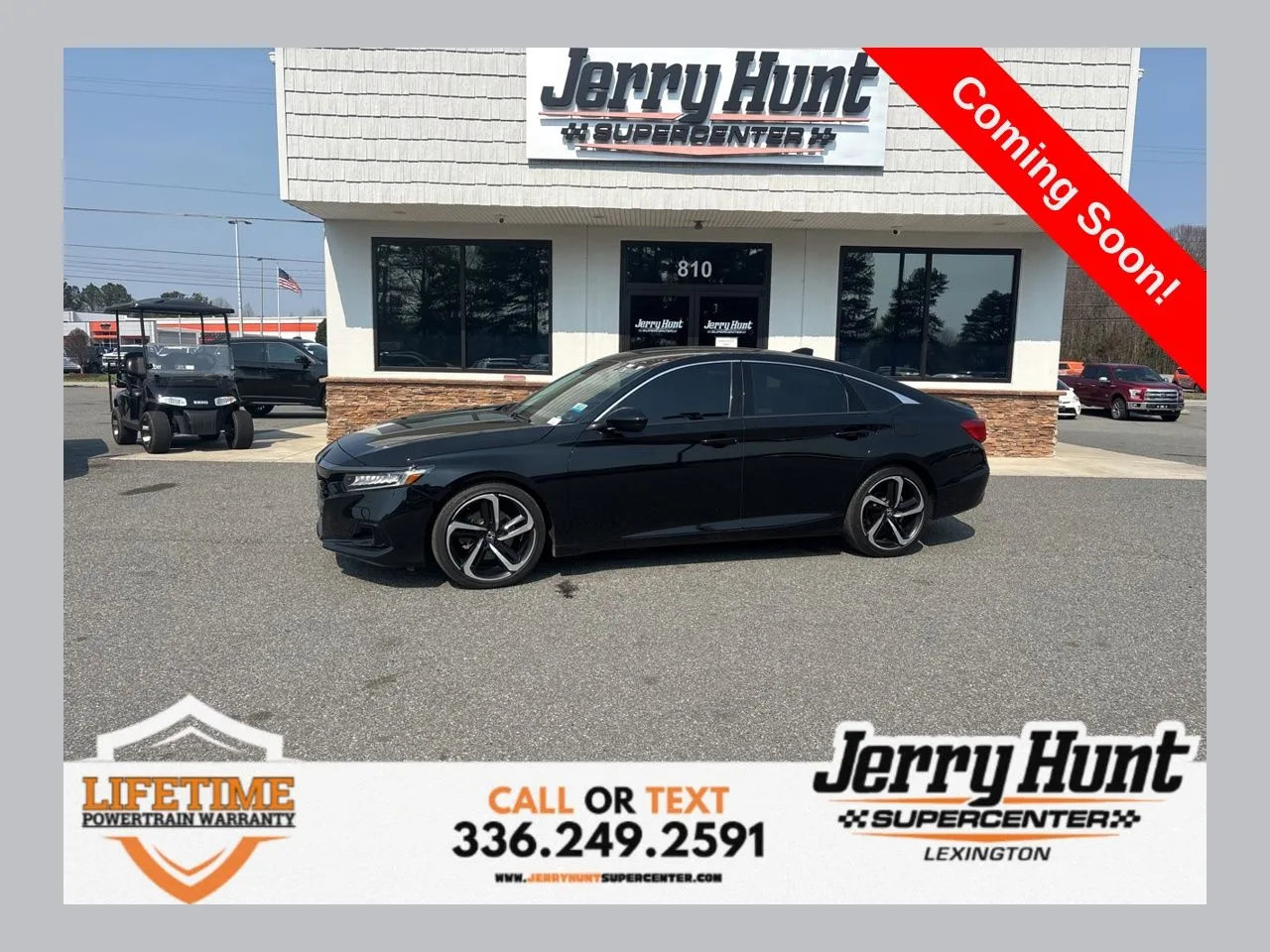 Black 2021 Honda Accord Sport Special Edition for sale in Lexington, NC