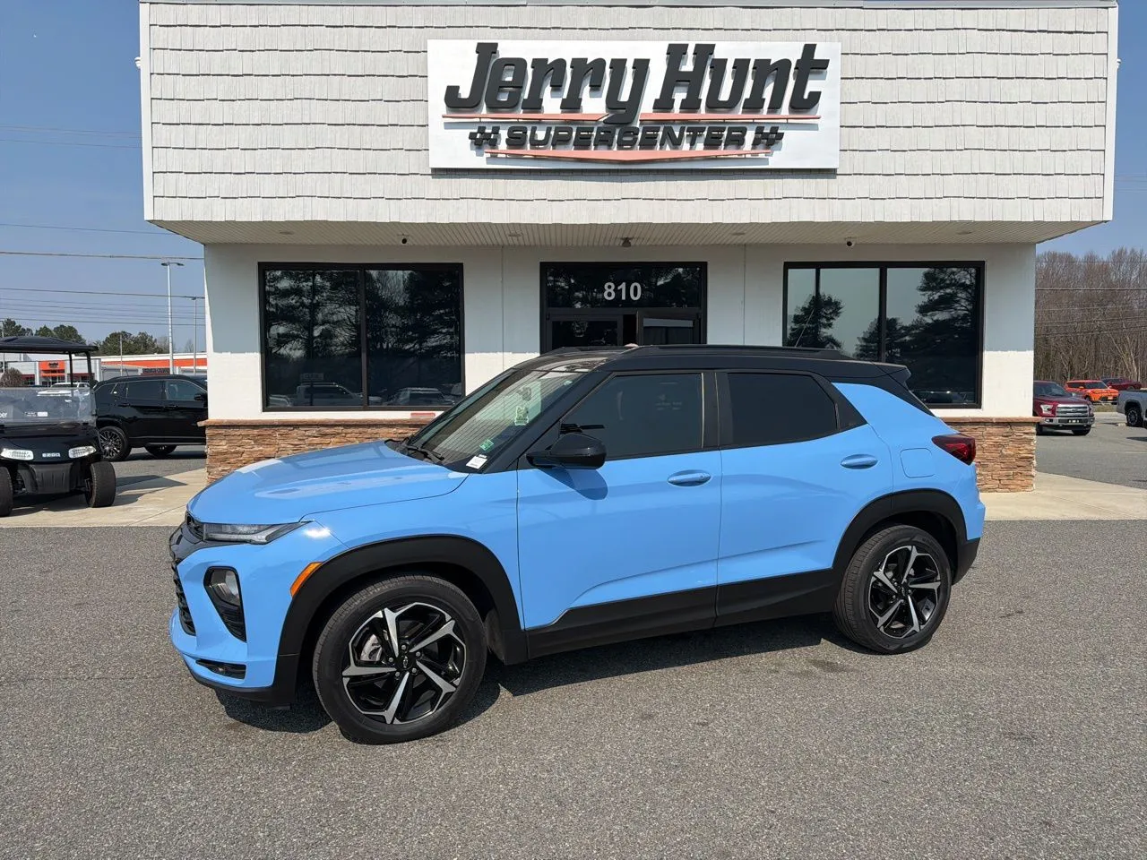 Blue 2023 Chevrolet TrailBlazer RS for sale in Lexington, NC