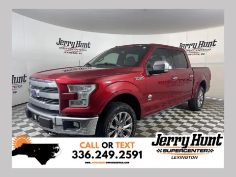 Red 2017 Ford F-150 King Ranch for sale in Lexington, NC