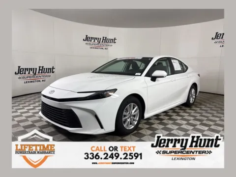 White 2025 Toyota Camry LE for sale in Lexington, NC
