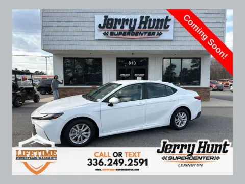 White 2025 Toyota Camry LE for sale in Lexington, NC