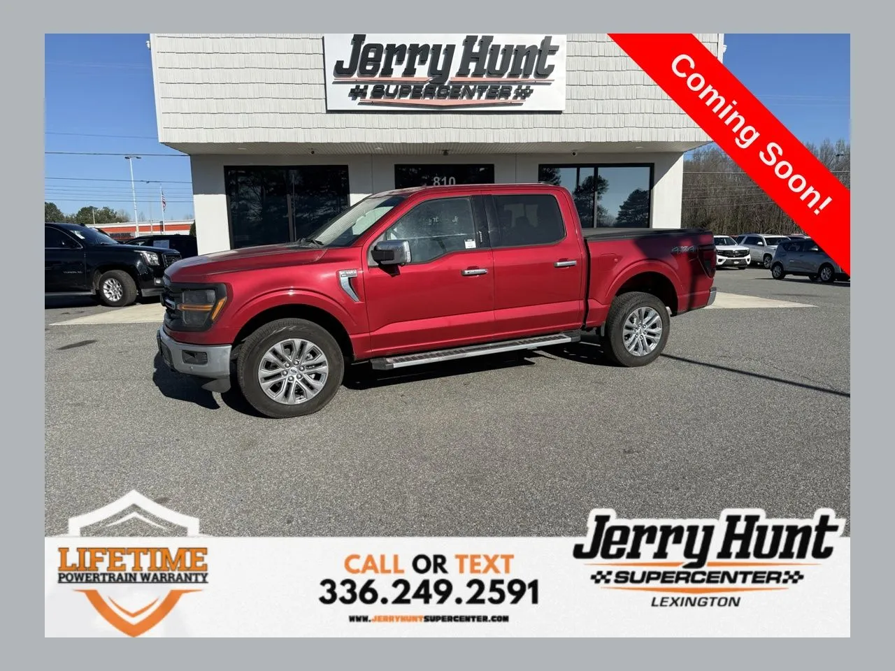 Red 2024 Ford F-150 XLT for sale in Lexington, NC