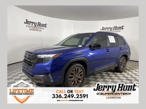 Blue 2025 Subaru Forester Sport for sale in Lexington, NC