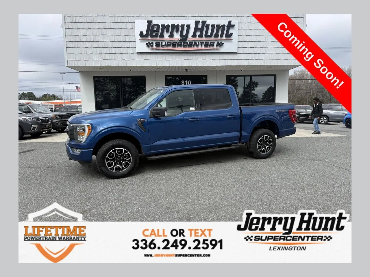 Blue 2023 Ford F-150 XLT for sale in Lexington, NC
