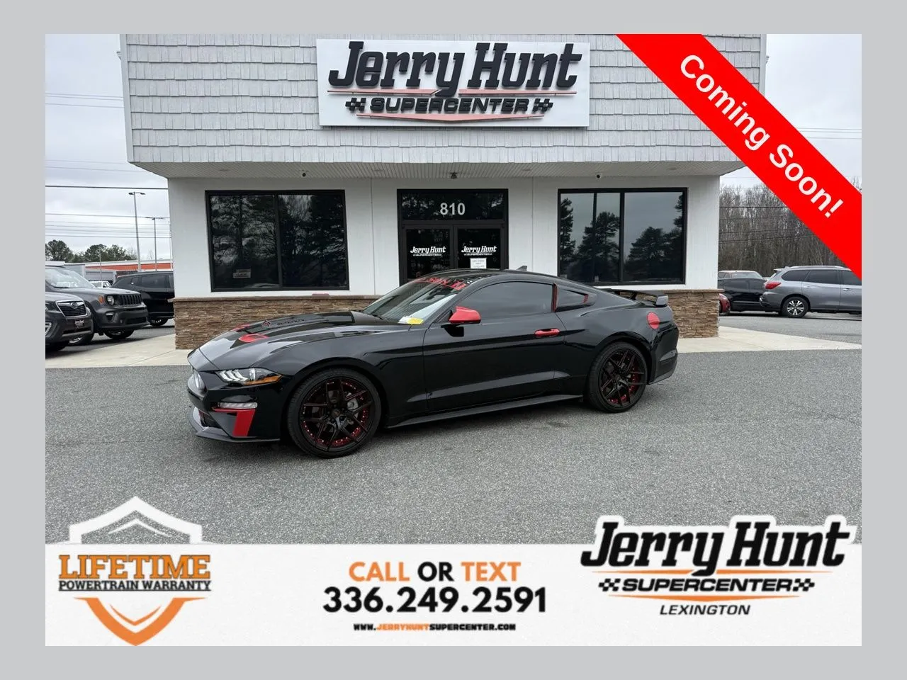 Black 2022 Ford Mustang EcoBoost for sale in Lexington, NC