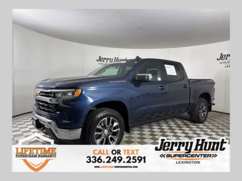 Blue 2022 Chevrolet Silverado 1500 LT for sale in Lexington, NC