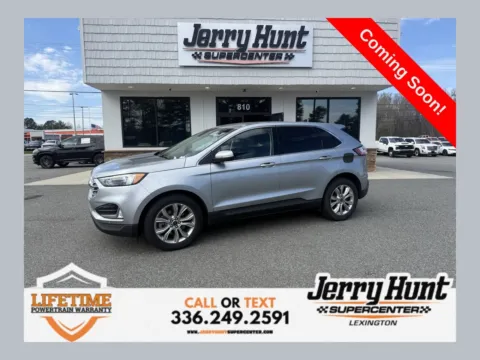 Silver 2024 Ford Edge Titanium for sale in Lexington, NC