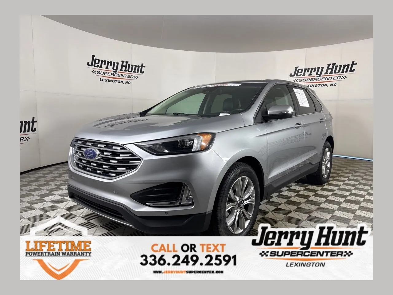 Silver 2024 Ford Edge Titanium for sale in Lexington, NC