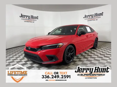 Red 2024 Honda Civic Sport for sale in Lexington, NC