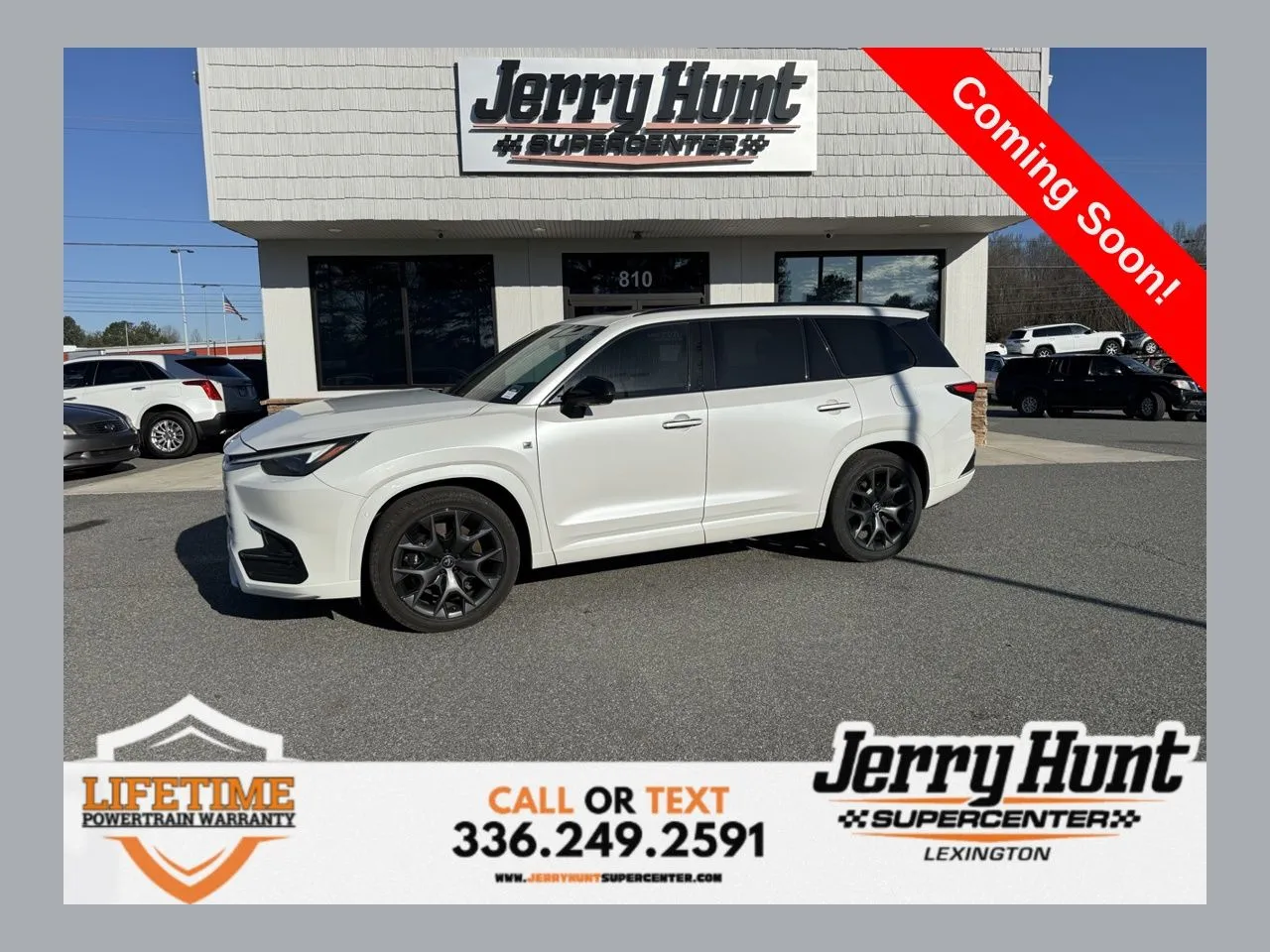 Black 2024 Lexus TX 500h F SPORT Luxury for sale in Lexington, NC