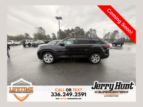 Black 2023 Volkswagen Atlas 3.6L V6 SE w/Technology for sale in Lexington, NC