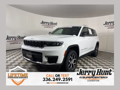 White 2024 Jeep Grand Cherokee L Limited for sale in Lexington, NC