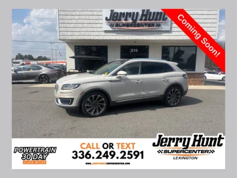White 2019 Lincoln Nautilus Reserve for sale in Lexington, NC
