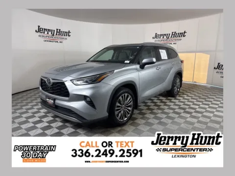 Silver 2021 Toyota Highlander Platinum for sale in Lexington, NC