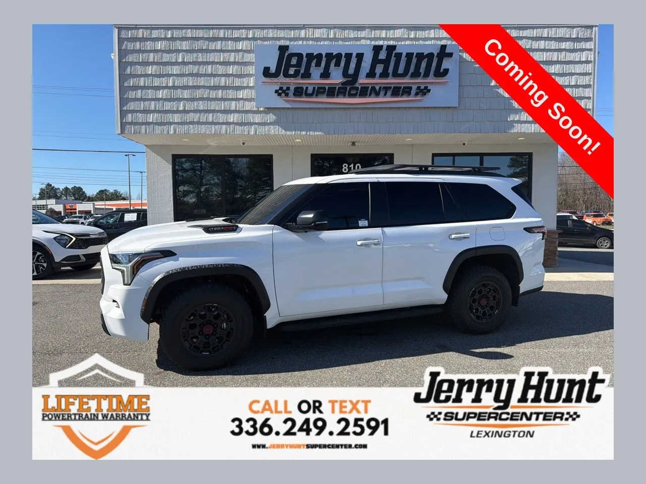 White 2026 Toyota Sequoia for sale in Lexington, NC