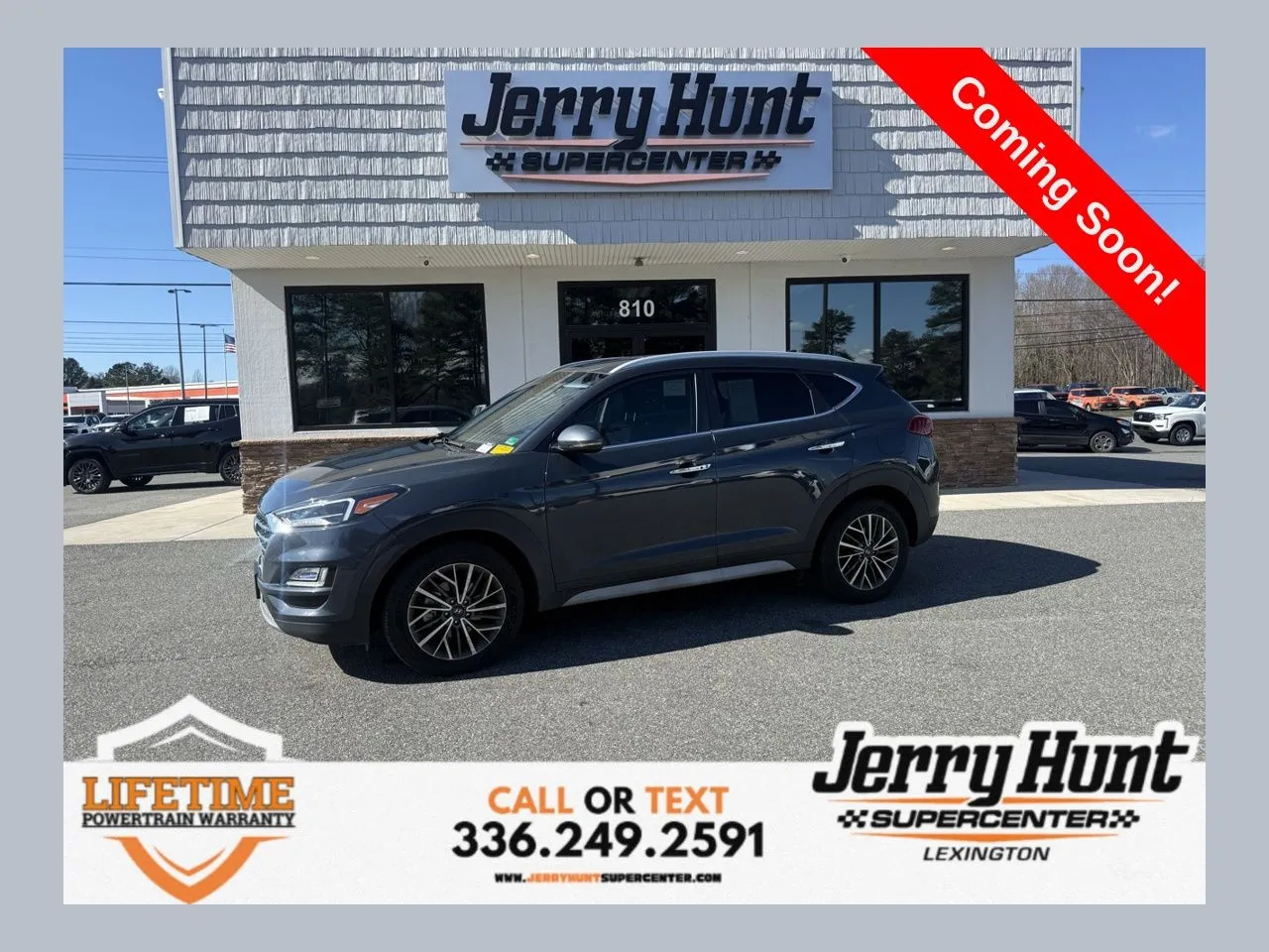 Blue 2021 Hyundai Tucson Limited for sale in Lexington, NC