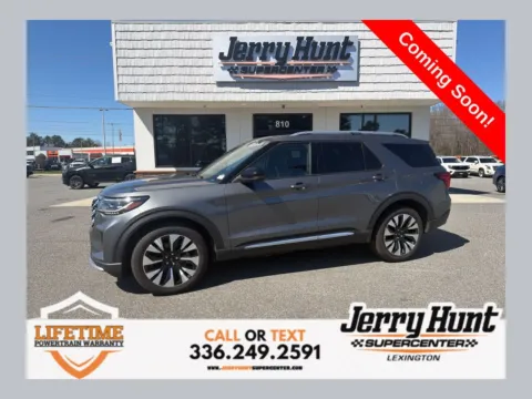 Gray 2025 Ford Explorer Platinum for sale in Lexington, NC