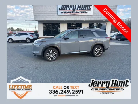 Gray 2024 Nissan Pathfinder Platinum for sale in Lexington, NC