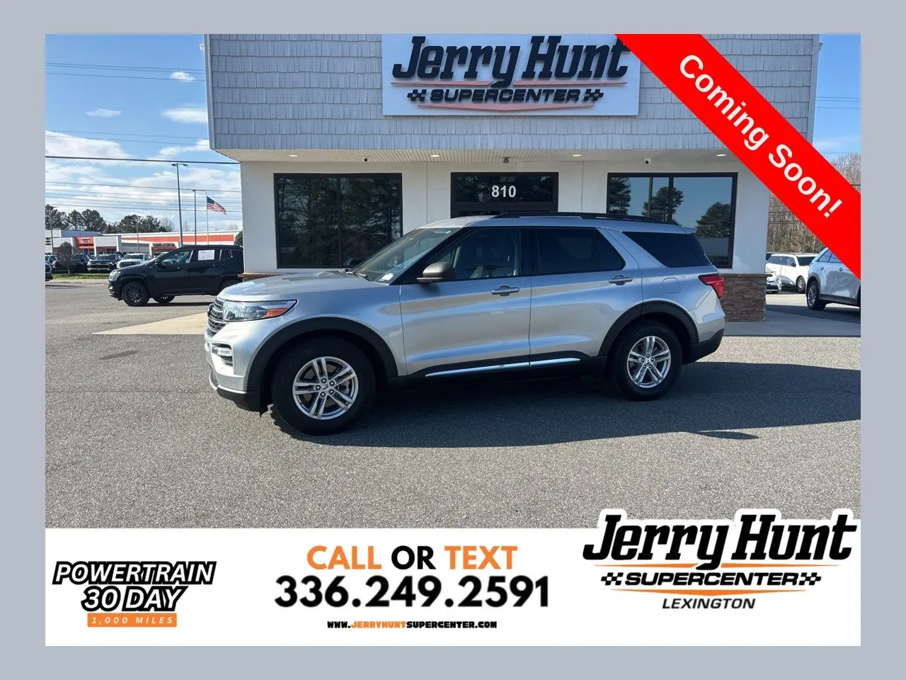 Silver 2020 Ford Explorer XLT for sale in Lexington, NC