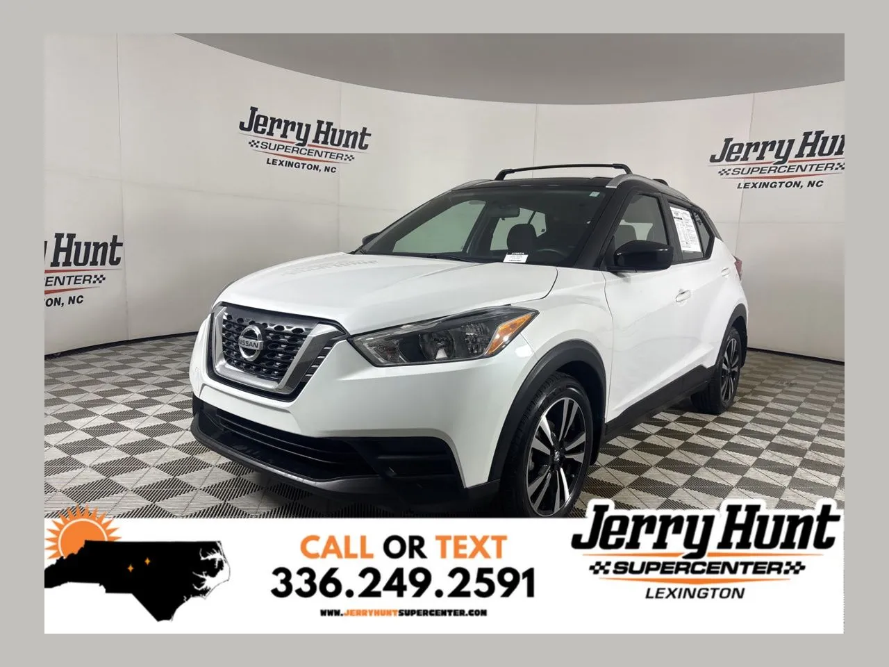 White 2018 Nissan Kicks SV for sale in Lexington, NC