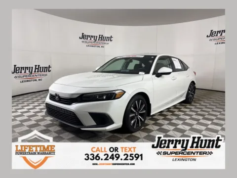 White 2024 Honda Civic EX for sale in Lexington, NC