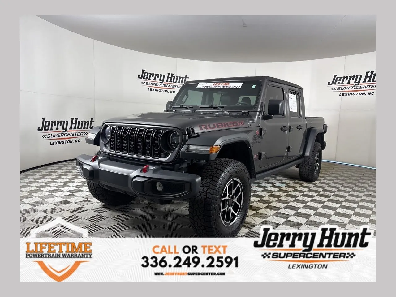 Gray 2024 Jeep Gladiator Rubicon for sale in Lexington, NC