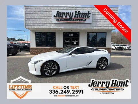 White 2018 Lexus LC 500 for sale in Lexington, NC