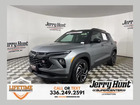 Gray 2025 Chevrolet TrailBlazer RS for sale in Lexington, NC