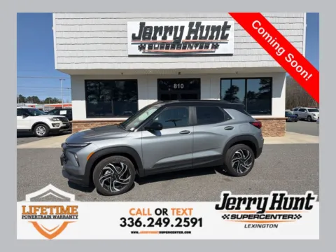 Gray 2025 Chevrolet TrailBlazer RS for sale in Lexington, NC