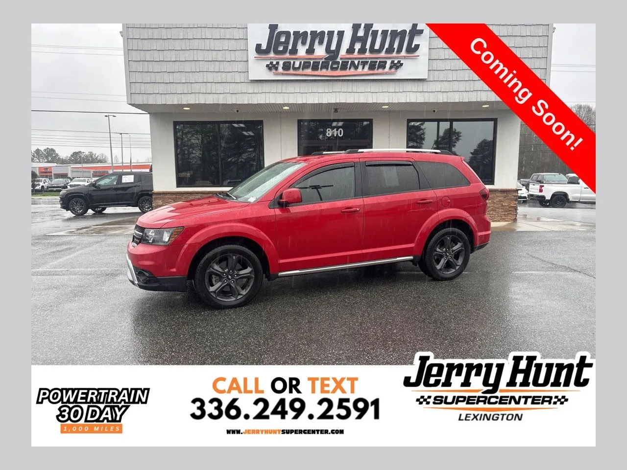 Red 2020 Dodge Journey Crossroad for sale in Lexington, NC